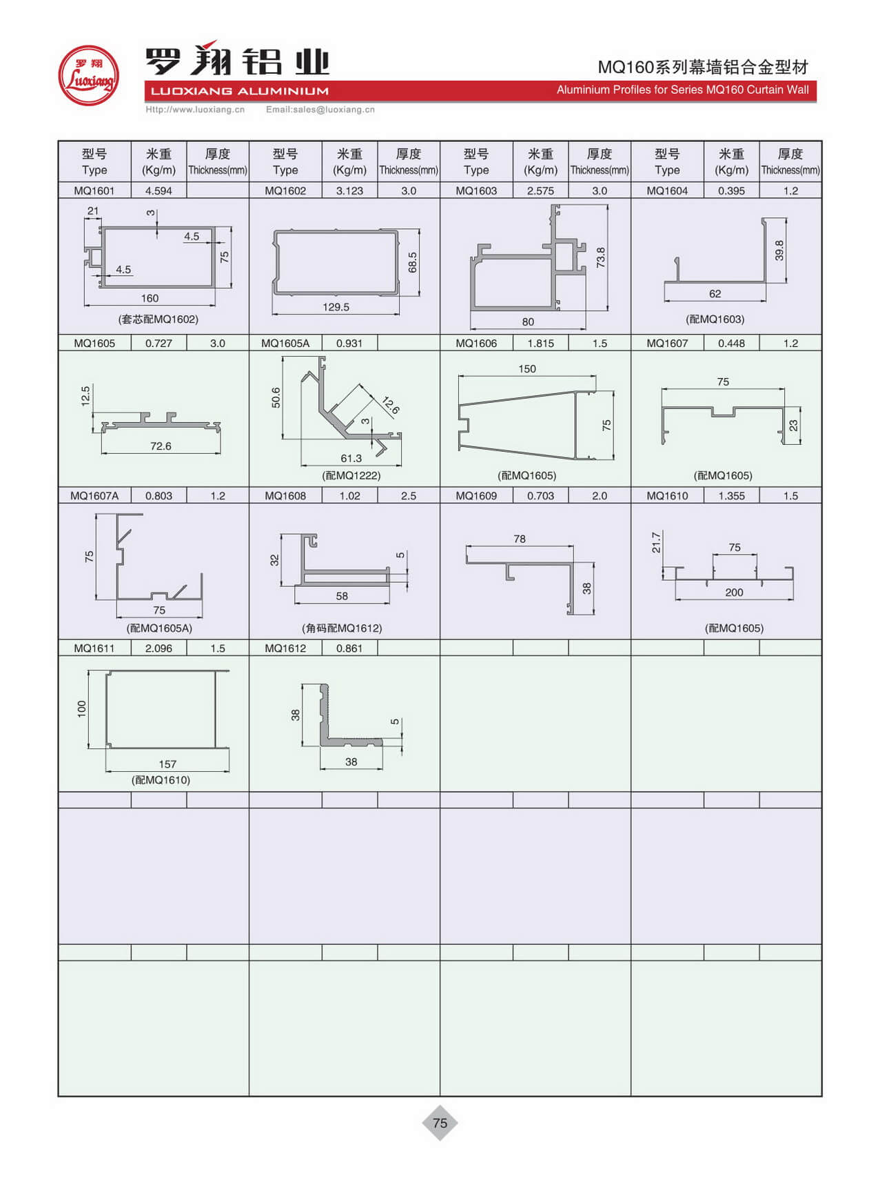 MQ160系列幕墙